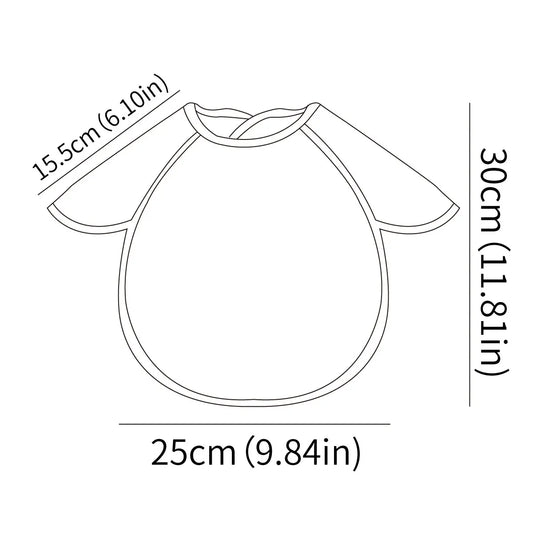 Bavoir Imperméable 360° — Rotation Complète Motifs Jungle & Animaux