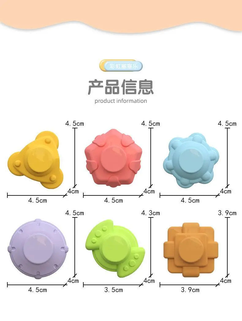 Tambour Musical Montessori — Jouet d'Éveil Bébé 1-3 ans
