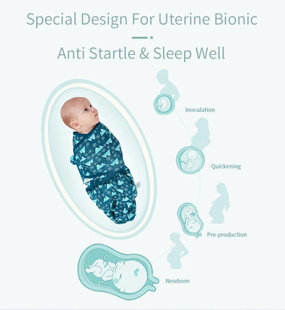 Gigoteuse Swaddle Nouveau-né — Emmaillotage Facile 0-3 mois