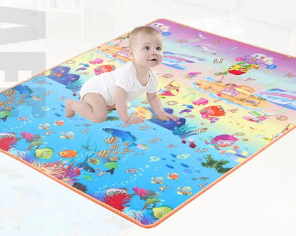 Tapis d'Éveil Bébé 120x90cm — Mousse EVA Confortable
