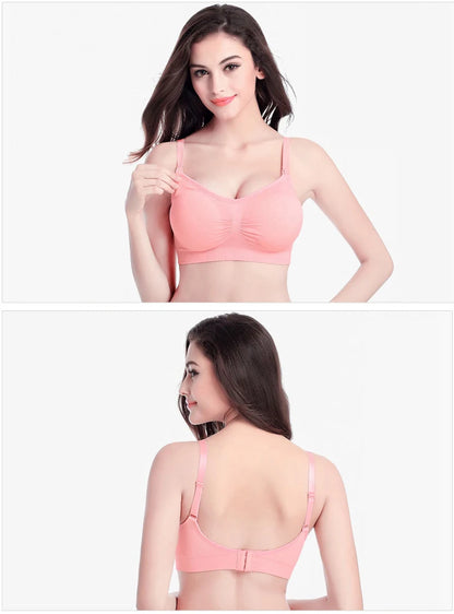Soutien-Gorge d'Allaitement Sans Armatures — Confort Jour & Nuit
