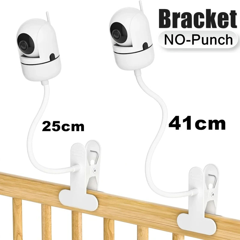 Support Caméra Flexible à Pince — Babyphone & Webcam