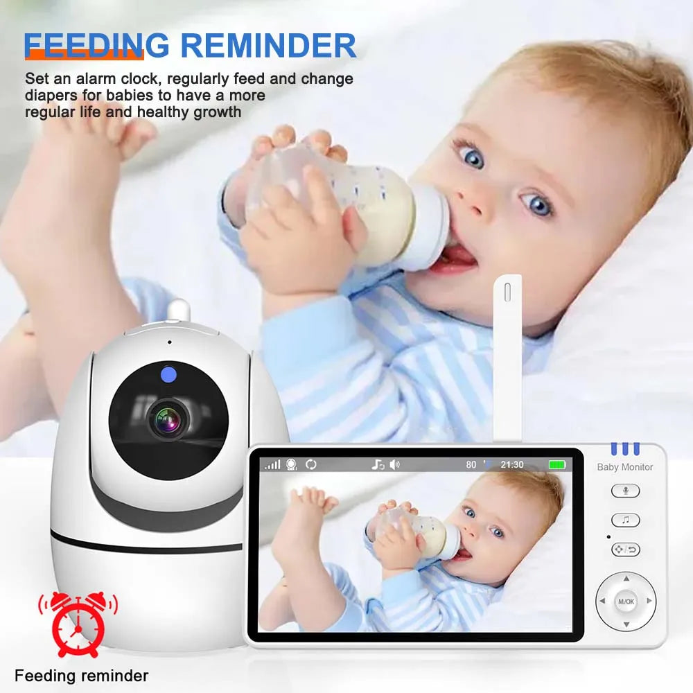 Support Caméra Flexible à Pince — Babyphone & Webcam