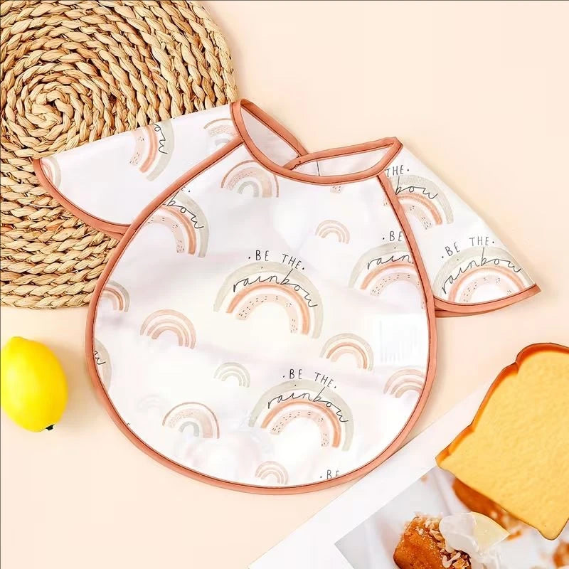Bavoir Imperméable 360° — Rotation Complète Motifs Jungle & Animaux