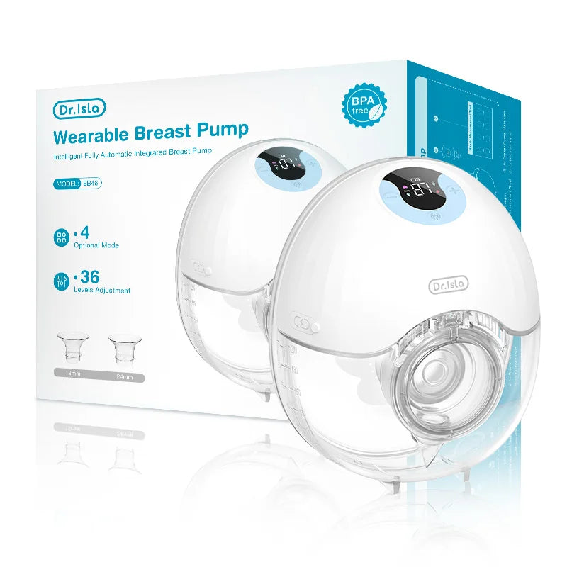 Tire-Lait Électrique Portable Mains Libres — 4 Modes 36 Niveaux