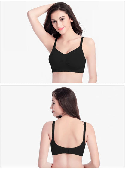 Soutien-Gorge d'Allaitement Sans Armatures — Confort Jour & Nuit
