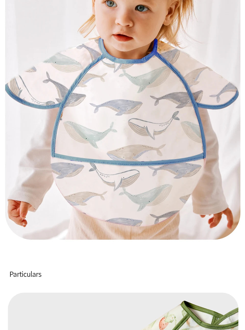 Bavoir Imperméable 360° — Rotation Complète Motifs Jungle & Animaux