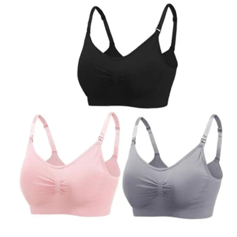 Soutien-Gorge d'Allaitement Sans Armatures — Confort Jour & Nuit