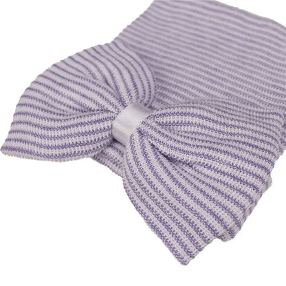Bonnets bébé avec nœud