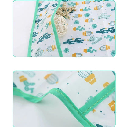 Bavoir Bébé Imperméable Manches Longues — Style Tablier
