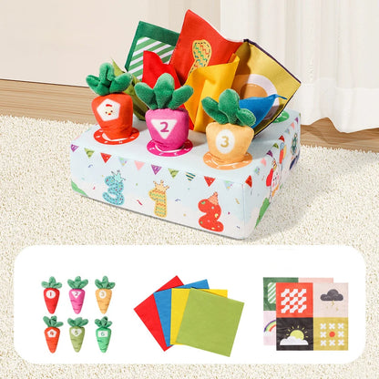 Tambour Musical Montessori — Jouet d'Éveil Bébé 1-3 ans