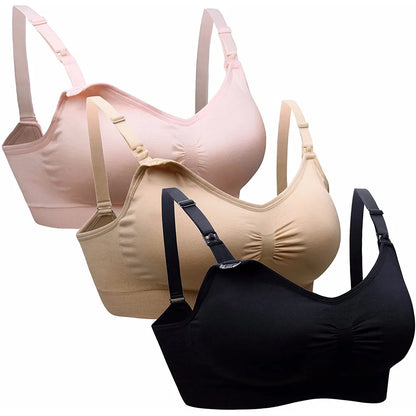 Soutien-Gorge d'Allaitement Sans Armatures — Confort Jour & Nuit