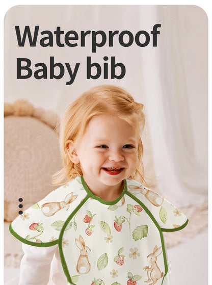 Bavoir Imperméable 360° — Rotation Complète Motifs Jungle & Animaux