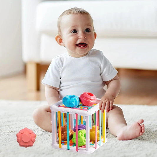 Tambour Musical Montessori — Jouet d'Éveil Bébé 1-3 ans