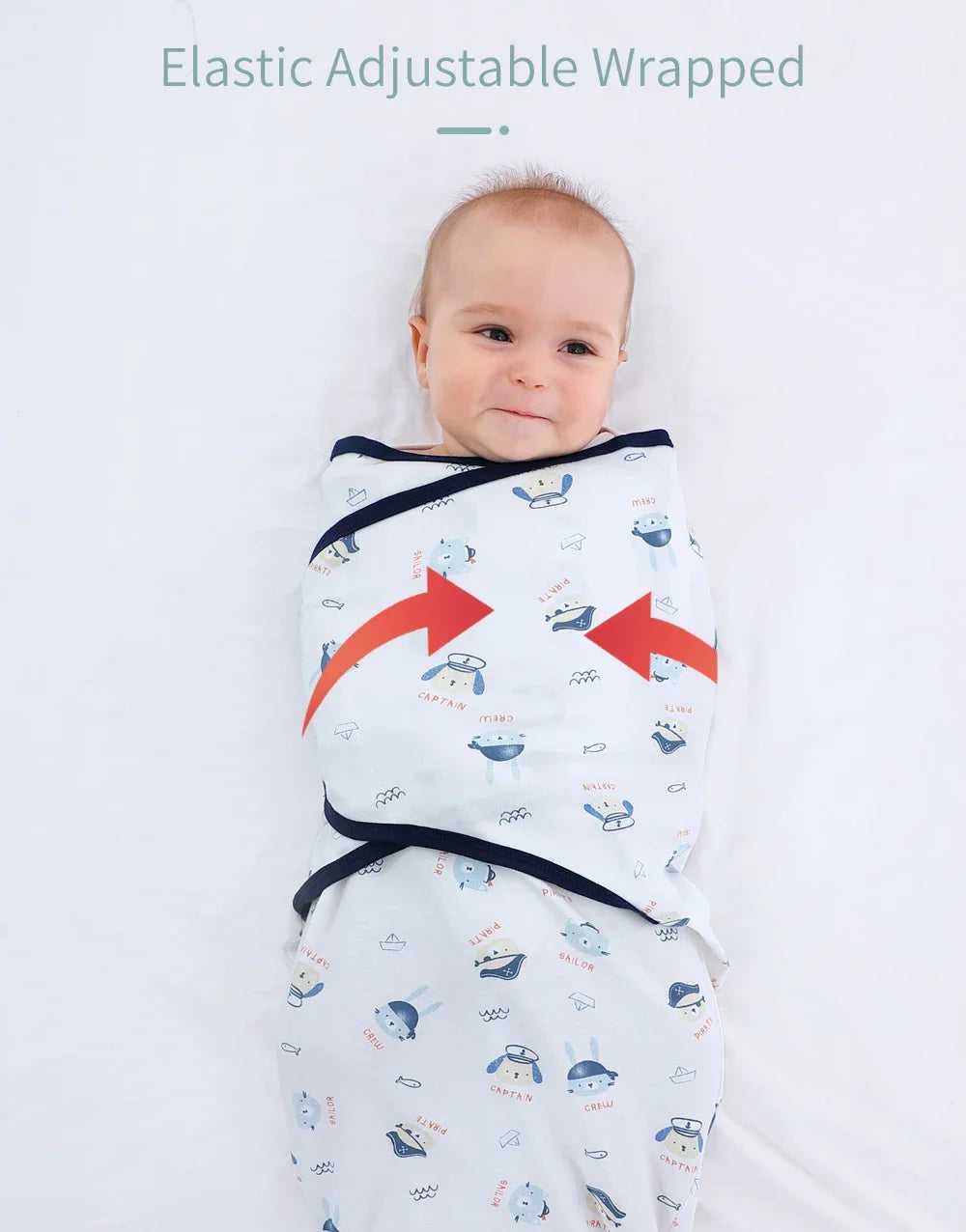 Gigoteuse Swaddle Nouveau-né — Emmaillotage Facile 0-3 mois