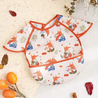 Bavoir Imperméable 360° — Rotation Complète Motifs Jungle & Animaux
