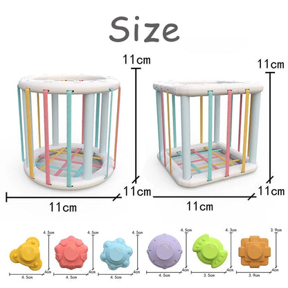 Tambour Musical Montessori — Jouet d'Éveil Bébé 1-3 ans