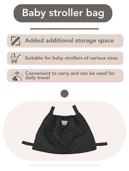 Sac de Rangement Poussette — Organisateur Pratique Motif Ourson