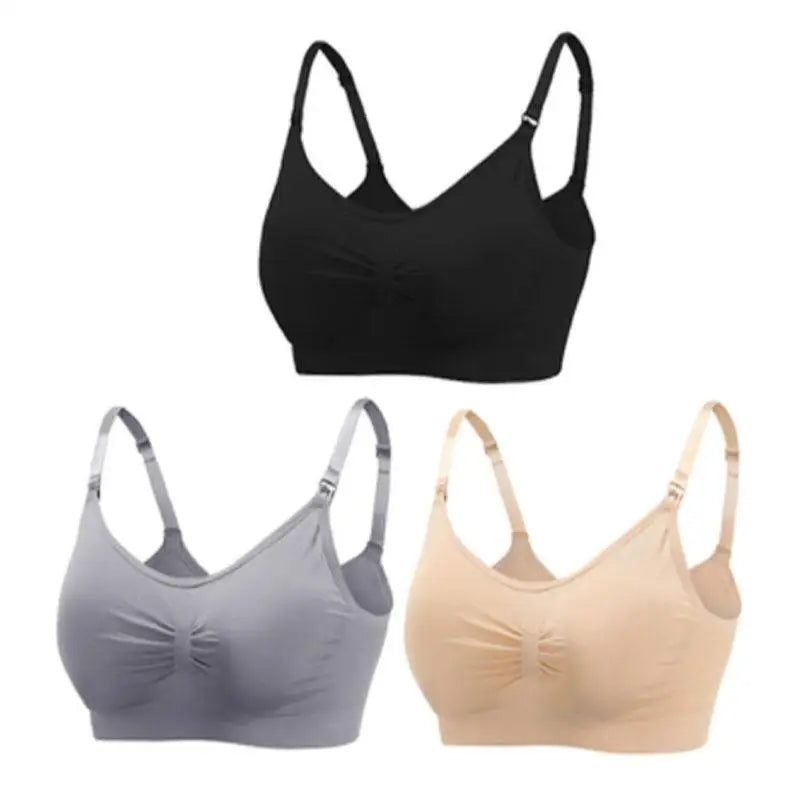 Soutien-Gorge d'Allaitement Sans Armatures — Confort Jour & Nuit