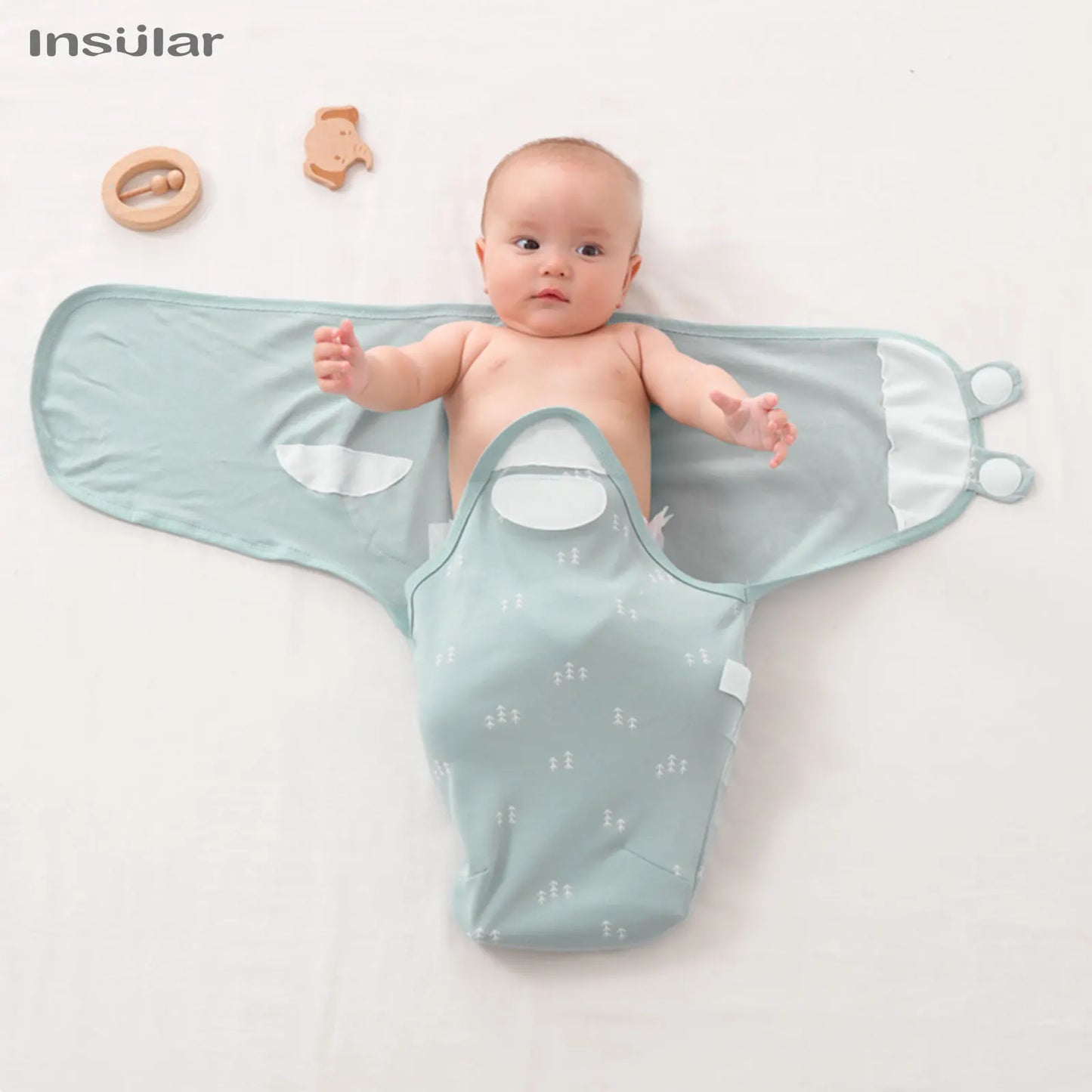 Gigoteuse Swaddle Nouveau-né — Emmaillotage Facile 0-3 mois