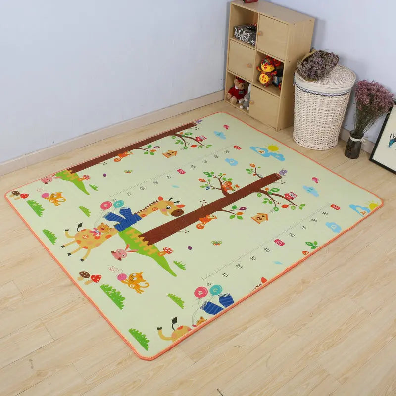 Tapis d'Éveil Bébé 120x90cm — Mousse EVA Confortable