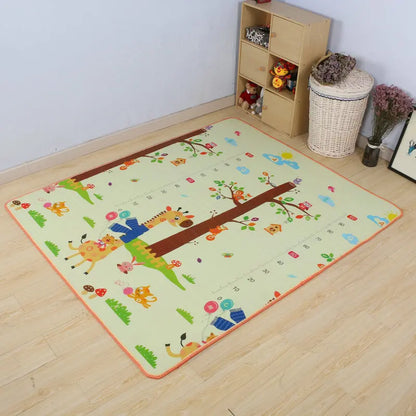 Tapis d'Éveil Bébé 120x90cm — Mousse EVA Confortable