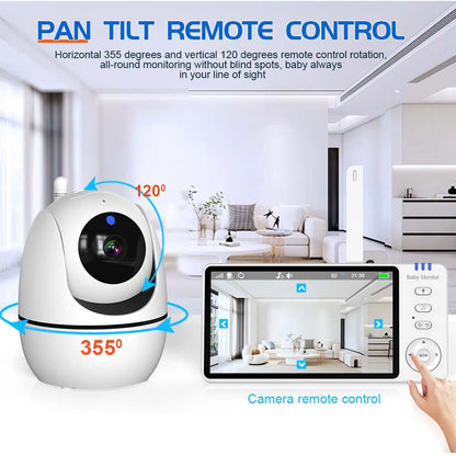 Support Caméra Flexible à Pince — Babyphone & Webcam