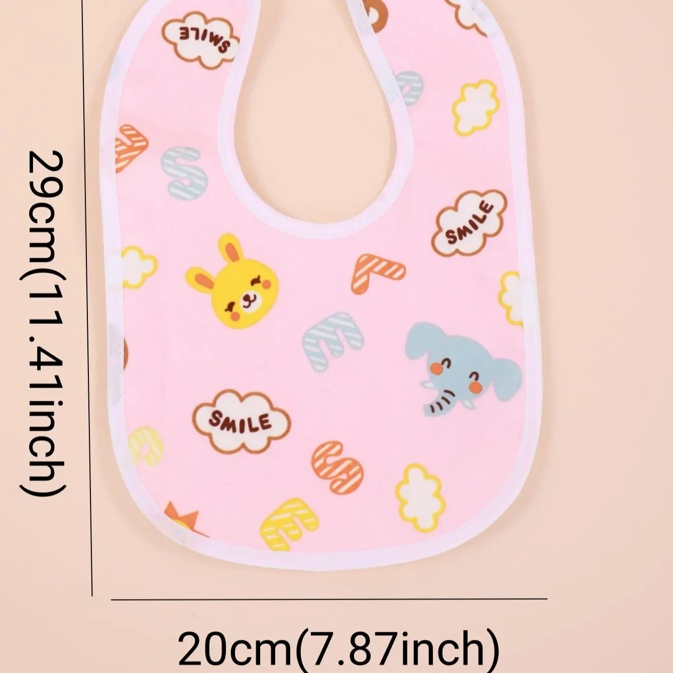 Bavoir Bébé Imperméable Motifs — Lot de Bavoirs Colorés