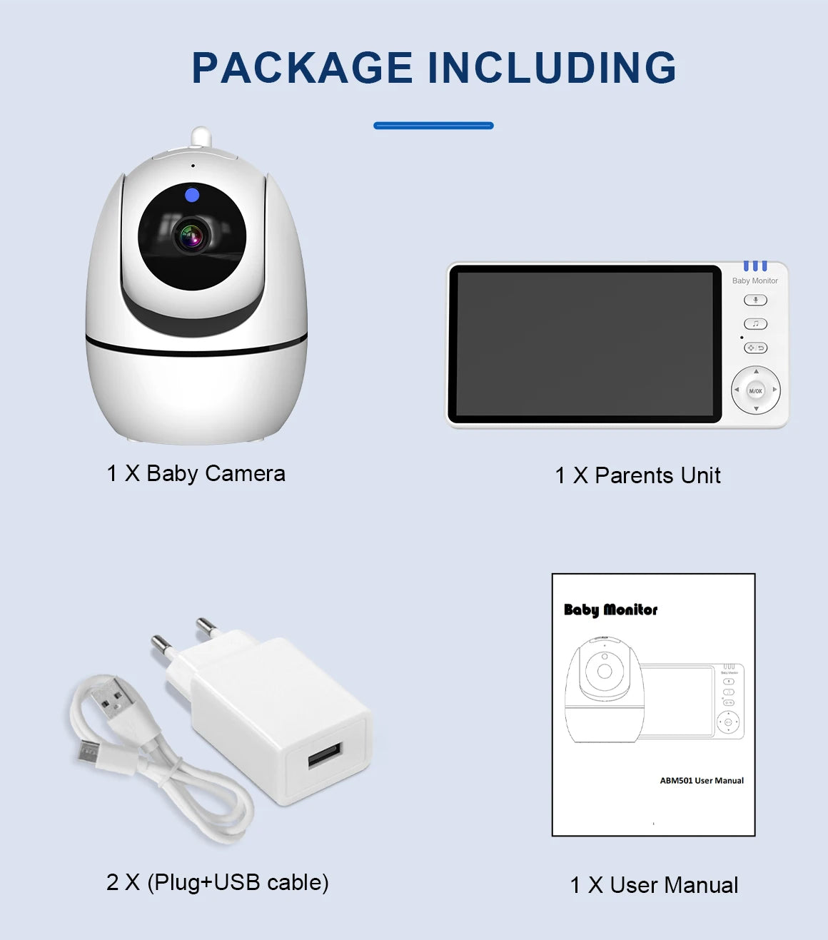 Support Caméra Flexible à Pince — Babyphone & Webcam