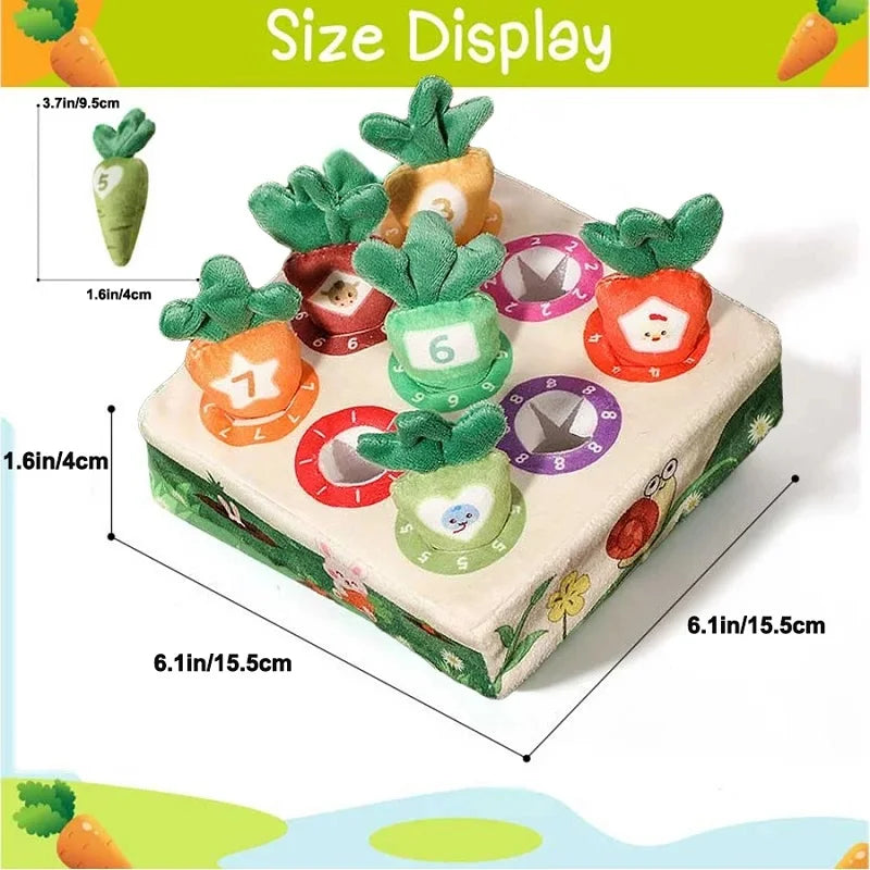 Tambour Musical Montessori — Jouet d'Éveil Bébé 1-3 ans