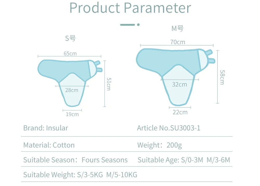 Gigoteuse Swaddle Nouveau-né — Emmaillotage Facile 0-3 mois