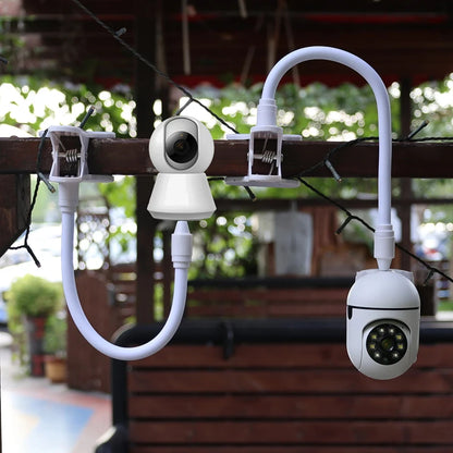 Support Caméra Flexible à Pince — Babyphone & Webcam