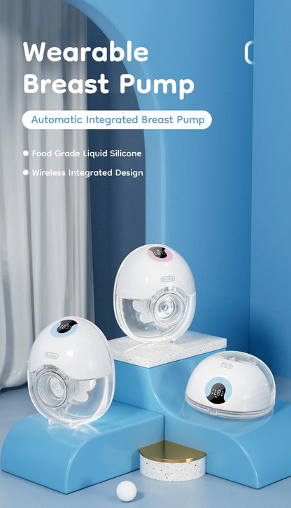 Tire-Lait Électrique Portable Mains Libres — 4 Modes 36 Niveaux