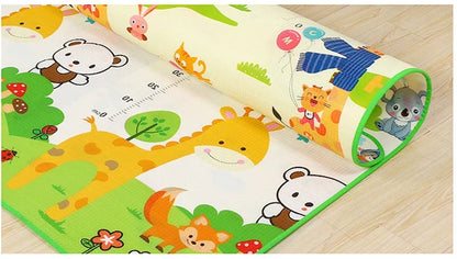 Tapis d'Éveil Bébé 120x90cm — Mousse EVA Confortable