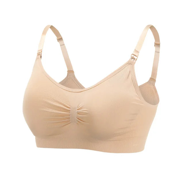 Soutien-Gorge d'Allaitement Sans Armatures — Confort Jour & Nuit