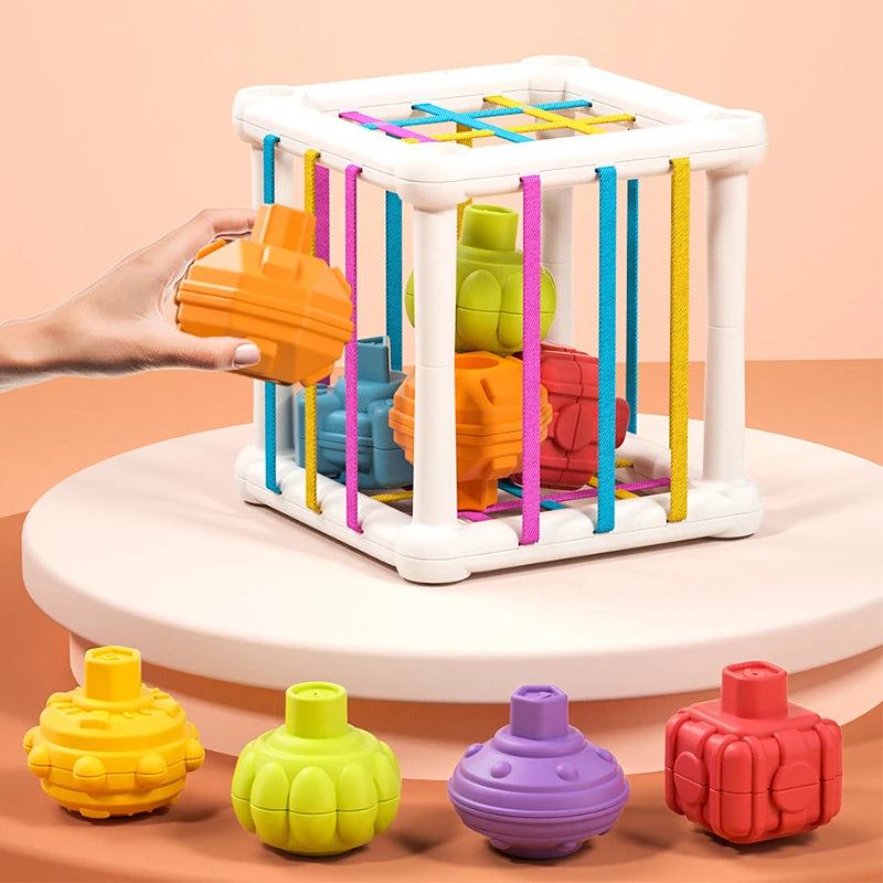 Tambour Musical Montessori — Jouet d'Éveil Bébé 1-3 ans
