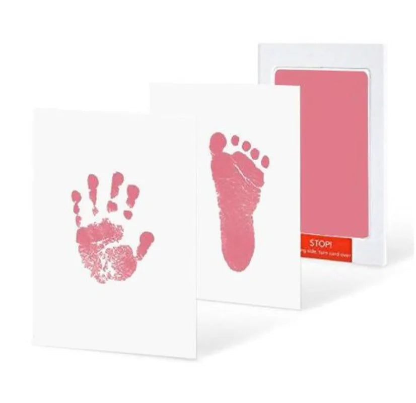 Kit Empreintes Bébé — Souvenir Mains & Pieds Nouveau-né