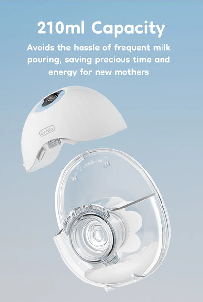 Tire-Lait Électrique Portable Mains Libres — 4 Modes 36 Niveaux