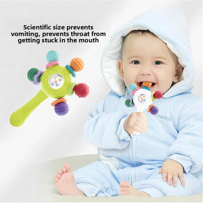 Anneau de Dentition en Silicone — Soulage Bébé 0-12 mois