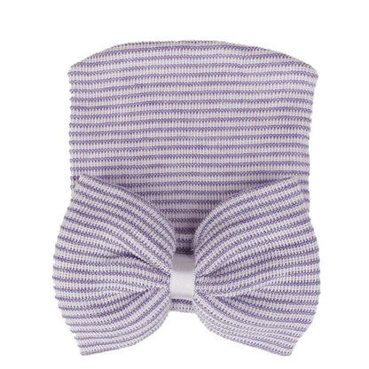Bonnets bébé avec nœud