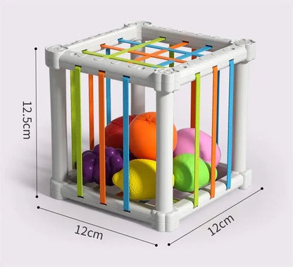 Tambour Musical Montessori — Jouet d'Éveil Bébé 1-3 ans