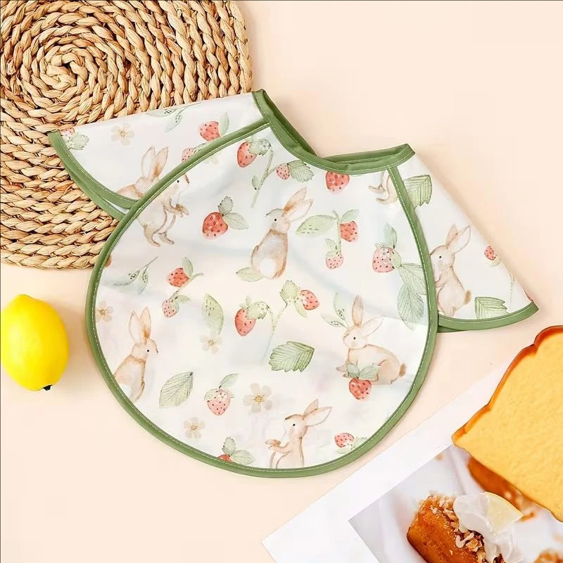 Bavoir Imperméable 360° — Rotation Complète Motifs Jungle & Animaux