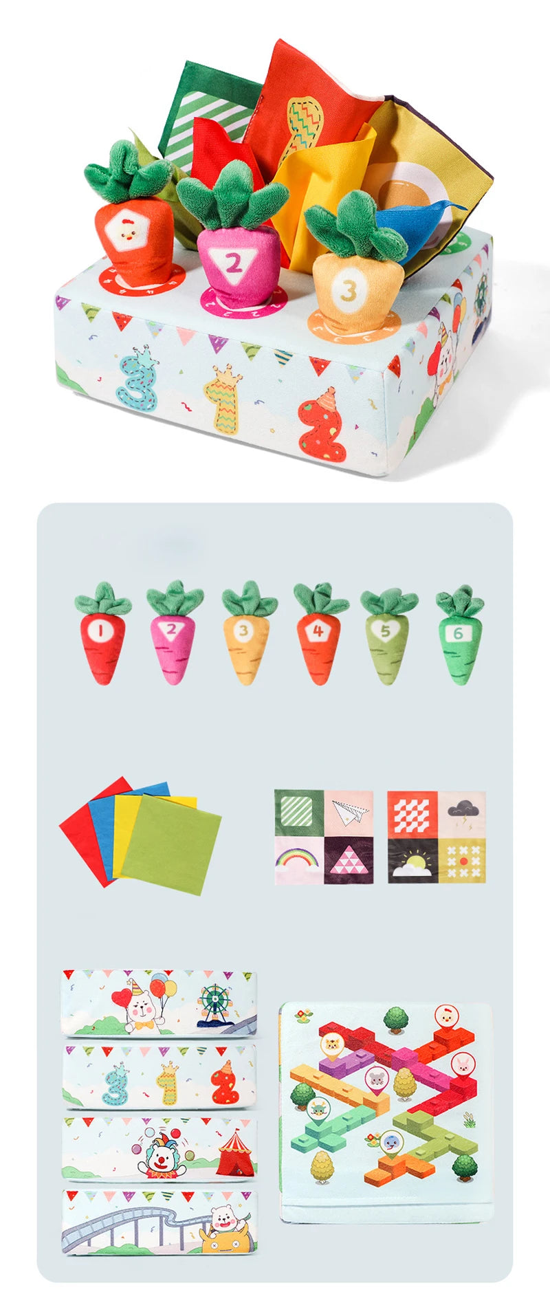 Tambour Musical Montessori — Jouet d'Éveil Bébé 1-3 ans
