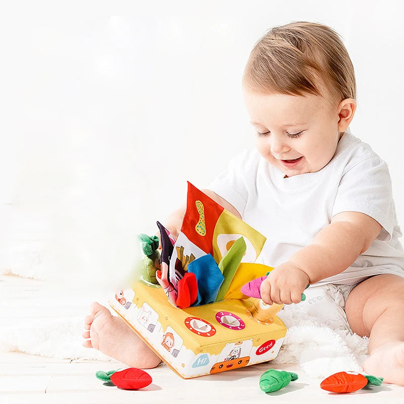 Tambour Musical Montessori — Jouet d'Éveil Bébé 1-3 ans