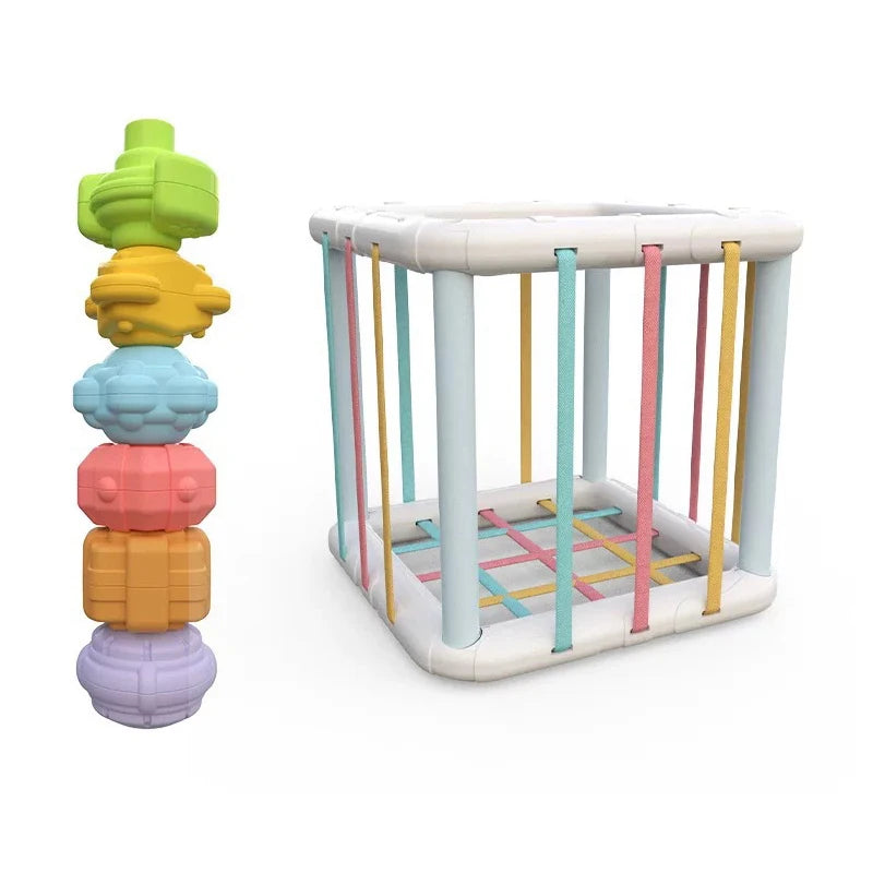 Tambour Musical Montessori — Jouet d'Éveil Bébé 1-3 ans
