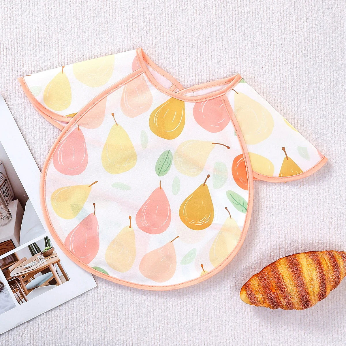 Bavoir Imperméable 360° — Rotation Complète Motifs Jungle & Animaux