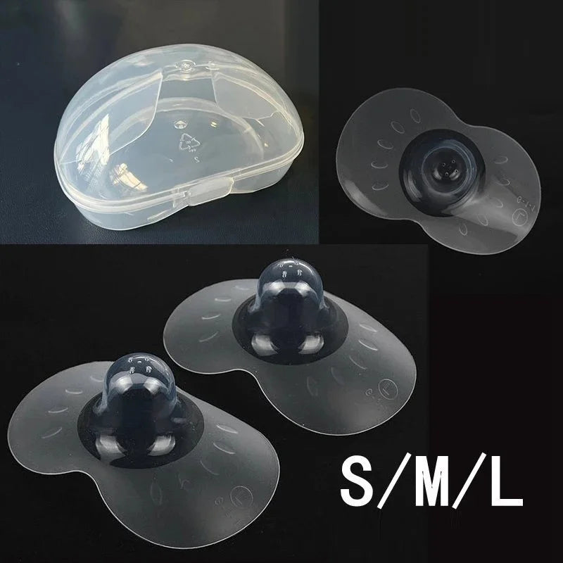 Bouts de Sein en Silicone — Protection Allaitement S/M/L