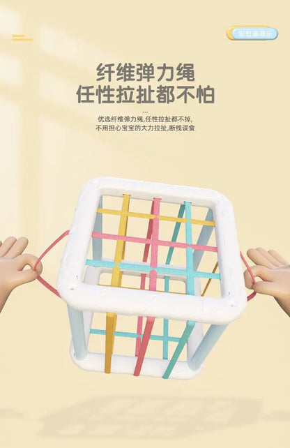 Tambour Musical Montessori — Jouet d'Éveil Bébé 1-3 ans