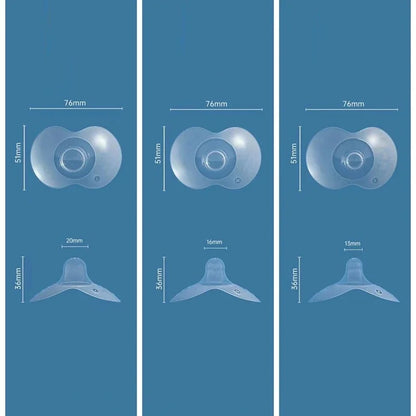 Bouts de Sein en Silicone — Protection Allaitement S/M/L