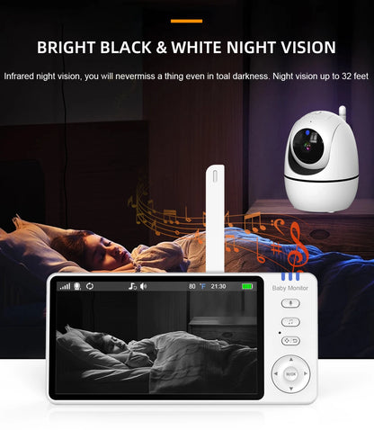Support Caméra Flexible à Pince — Babyphone & Webcam
